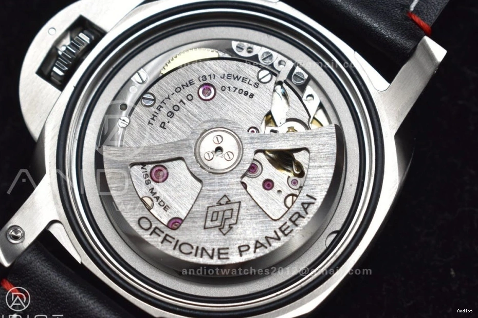  Best Green Leather Brown PAM732 Dial Edition on 1:1 TTF Strap P9010 Dark 0401